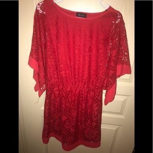 Red lace dress♥️